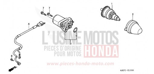 MOTEUR DE DEMARRAGE SCV100F5 de 2005